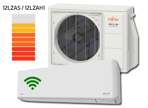 Thermopompe murale 12LZAS fournissant jusqu'à 16 000 BTU